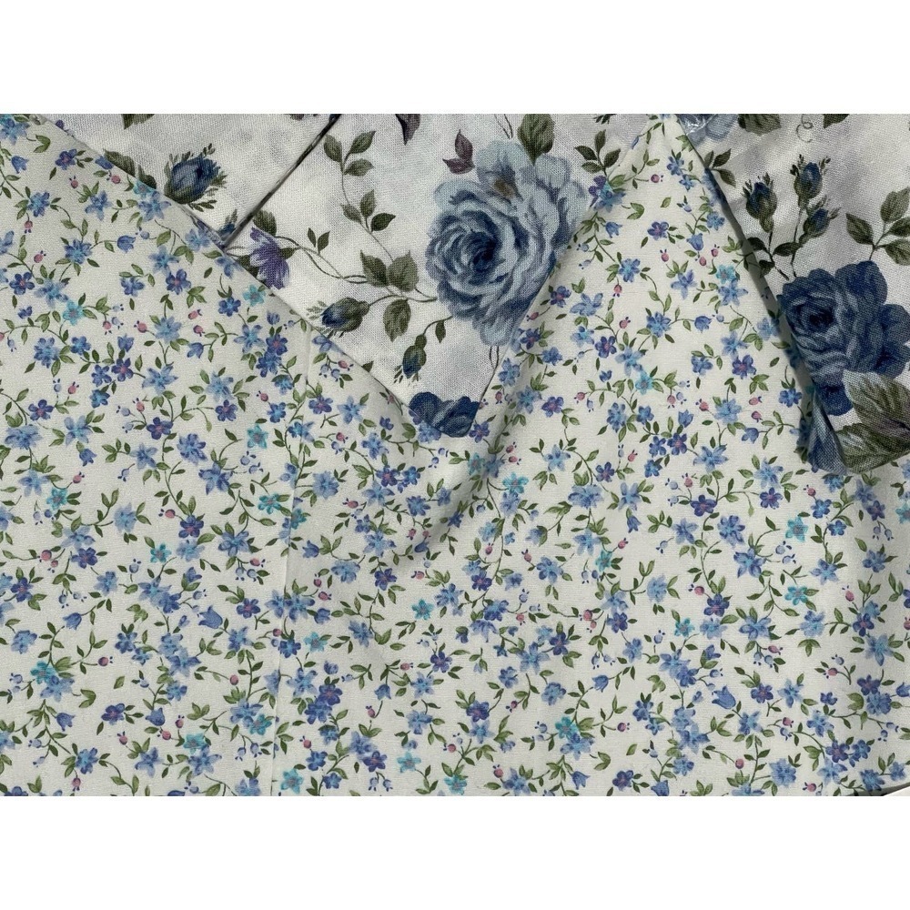 PETERSYN Sybil Crop Top in Seaside Spring Summer Ditsy Floral Rose Small NEW - Picture 2 of 8